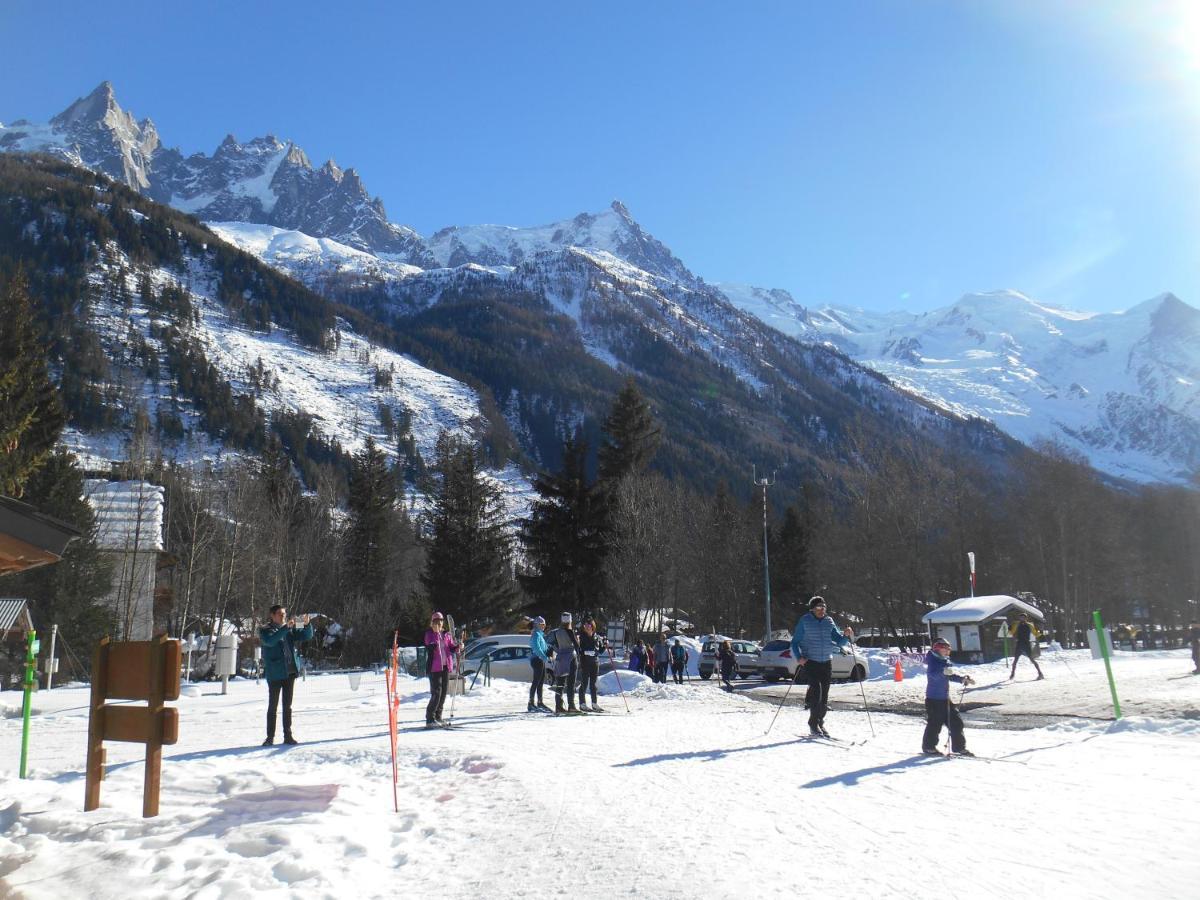 Vue Brevent Sublime En Centre Ville Avec Parking Prive Chamonix Exterior photo