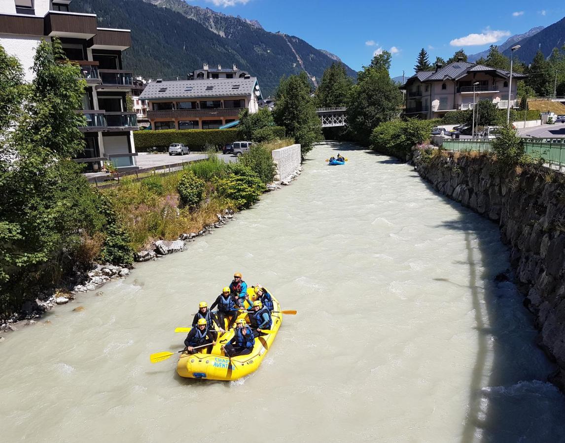 Vue Brevent Sublime En Centre Ville Avec Parking Prive Chamonix Exterior photo